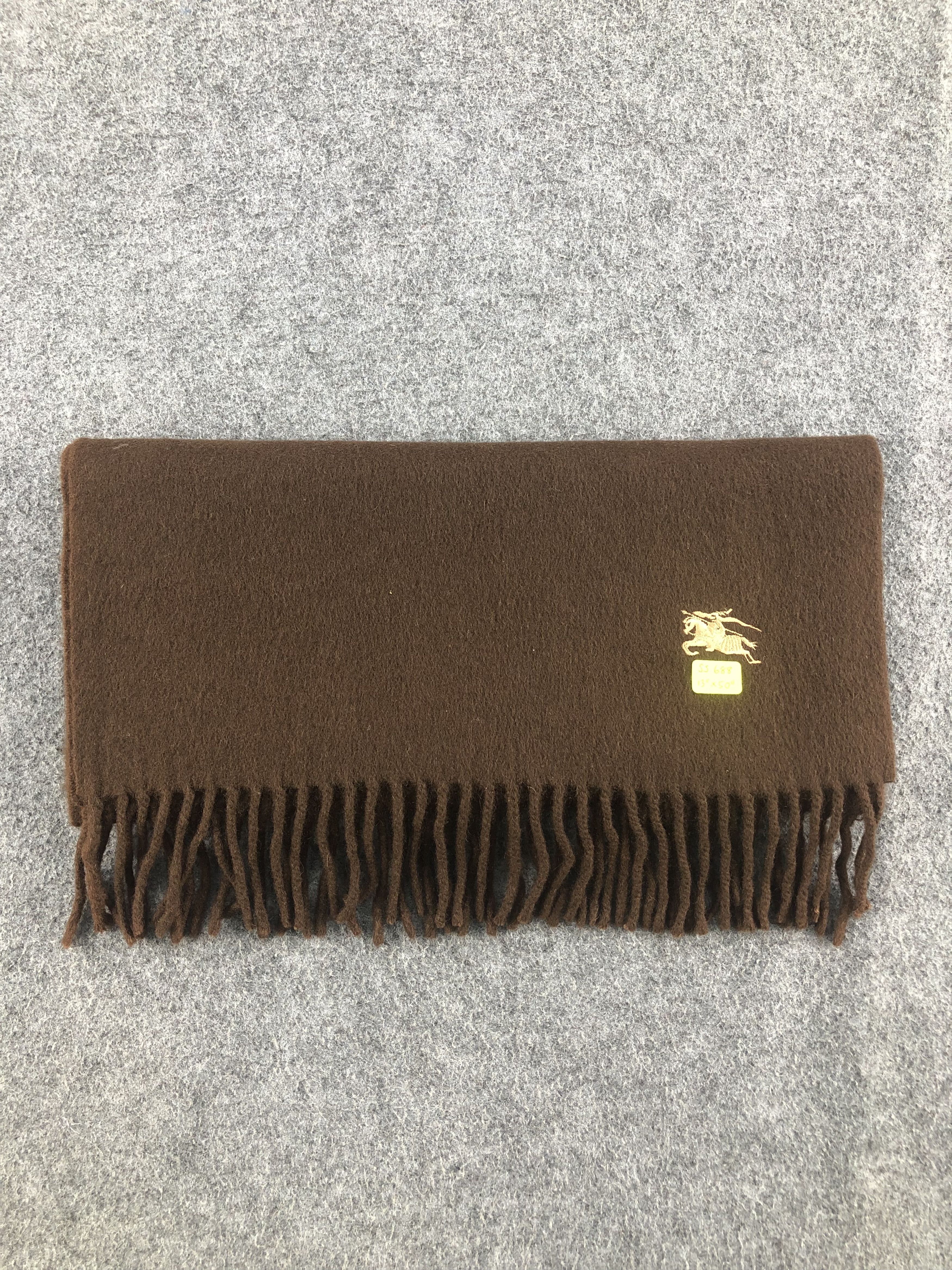 Burberry Vintage Burberry Pure Cashmere Scarf / Muffler / Neckwear Size ONE SIZE - 7 Thumbnail