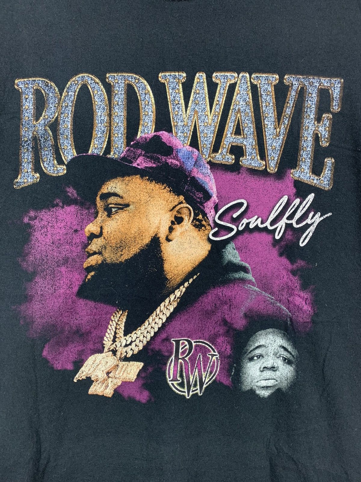 Rap Tees Steals! Rod Wave Soulfly American Rapper Hip Hop R&B Size US XL / EU 56 / 4 - 2 Thumbnail