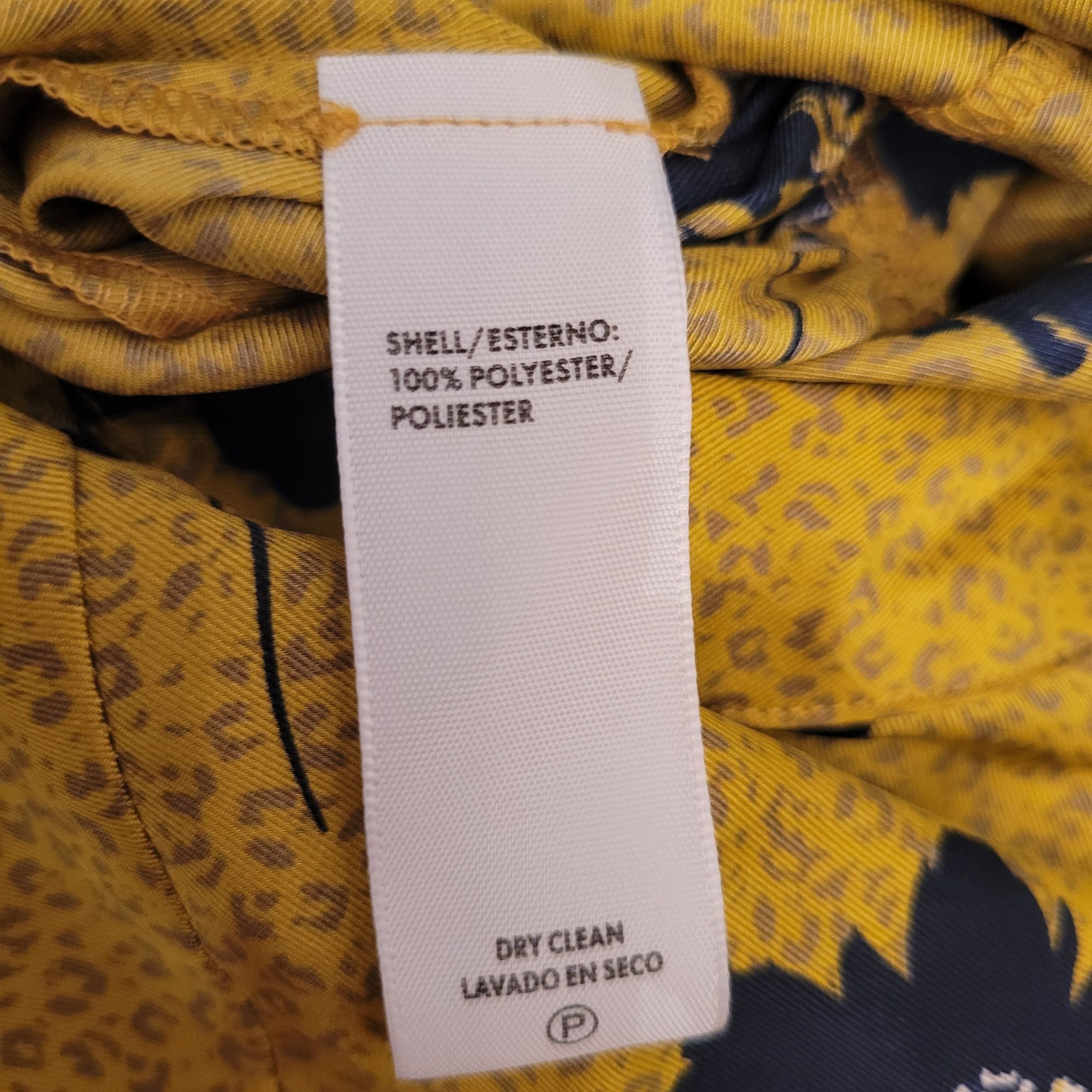 Rebecca Minkoff Rebecca Minkoff Yellow Floral Ruffle Hem XL HELEN Shirtdress Size XL / US 12-14 / IT 48-50 - 7 Thumbnail