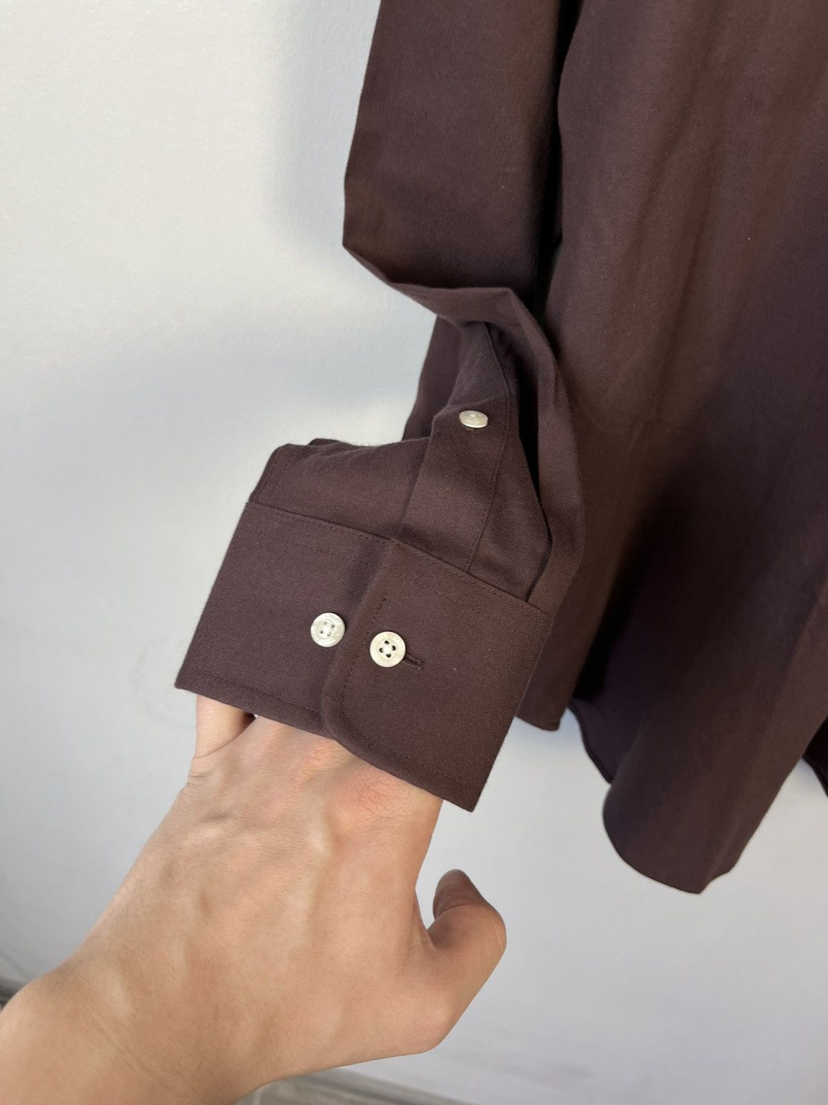 Lauren Ralph Lauren × Ralph Lauren Lauren Ralph Lauren Classic Luxury Cotton Long Sleeve Shirt Size US XL / EU 56 / 4 - 5 Thumbnail
