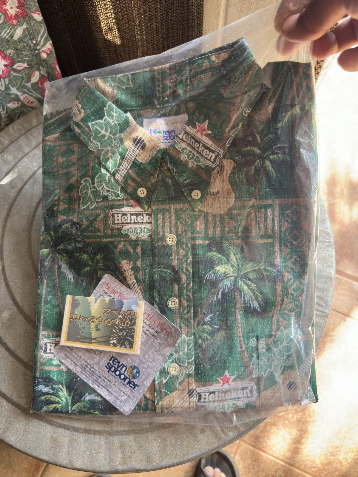 Reyn Spooner New Rare Reyn Spooner Heineken Beer Hawaiian Shirt Men’s XL Size US XL / EU 56 / 4 - 6 Thumbnail