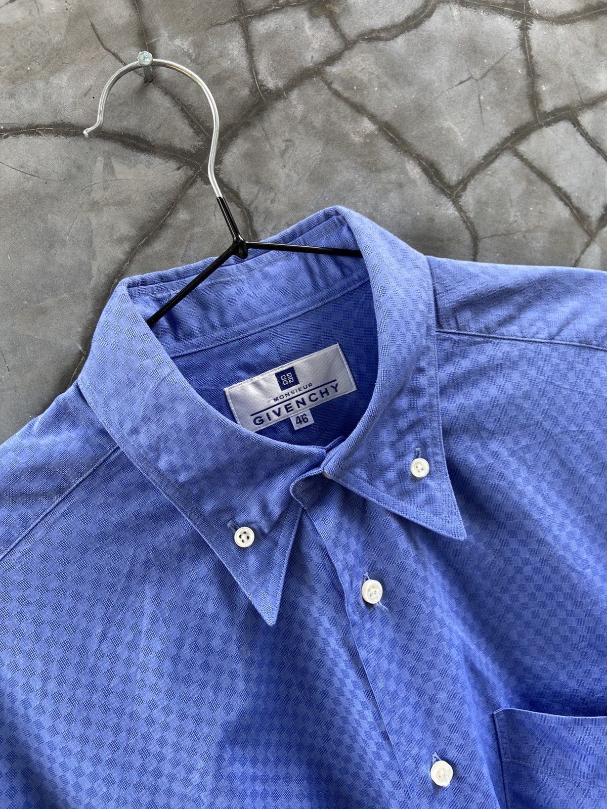 Givenchy × John Galliano × Riccardo Tisci Vintage Givenchy Monsieur Like New Condition Button Up Shirt Size US M / EU 48-50 / 2 - 5 Thumbnail