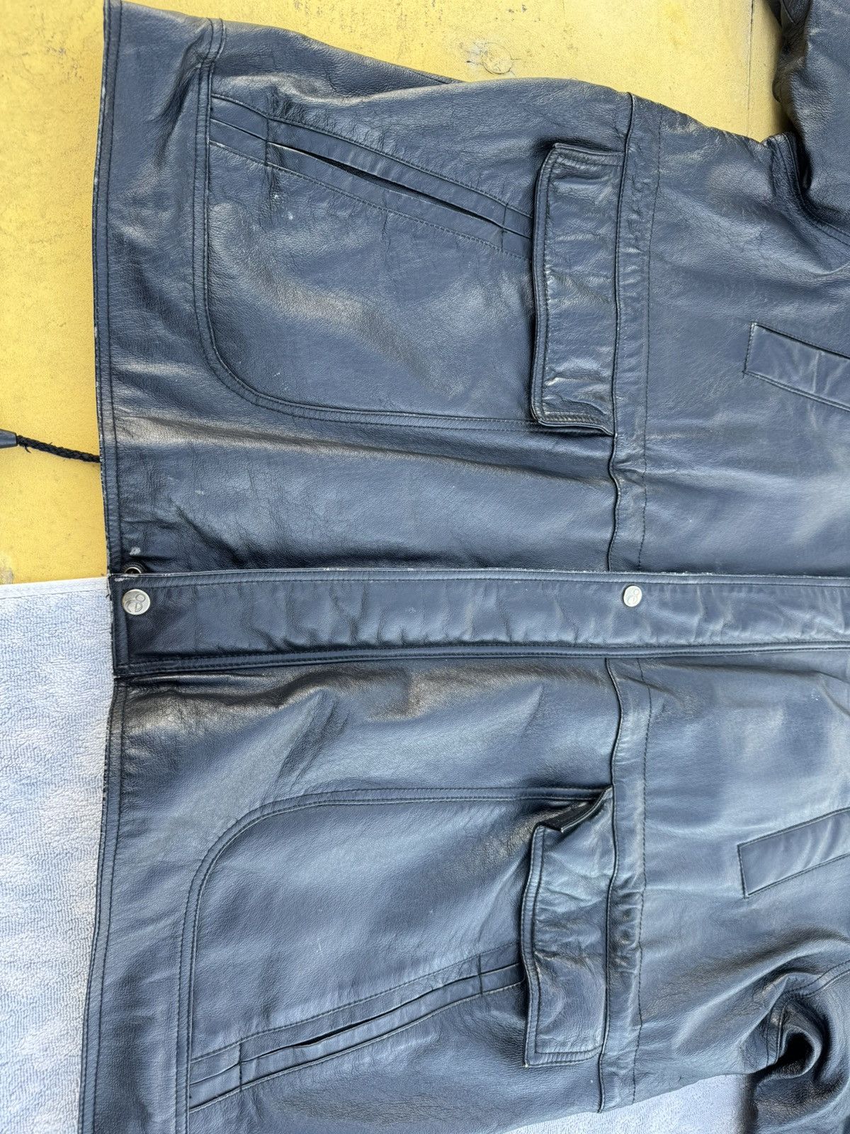 Other Vintage Leather Outdoor Exchange Jacket Size US XXL / EU 58 / 5 - 3 Thumbnail