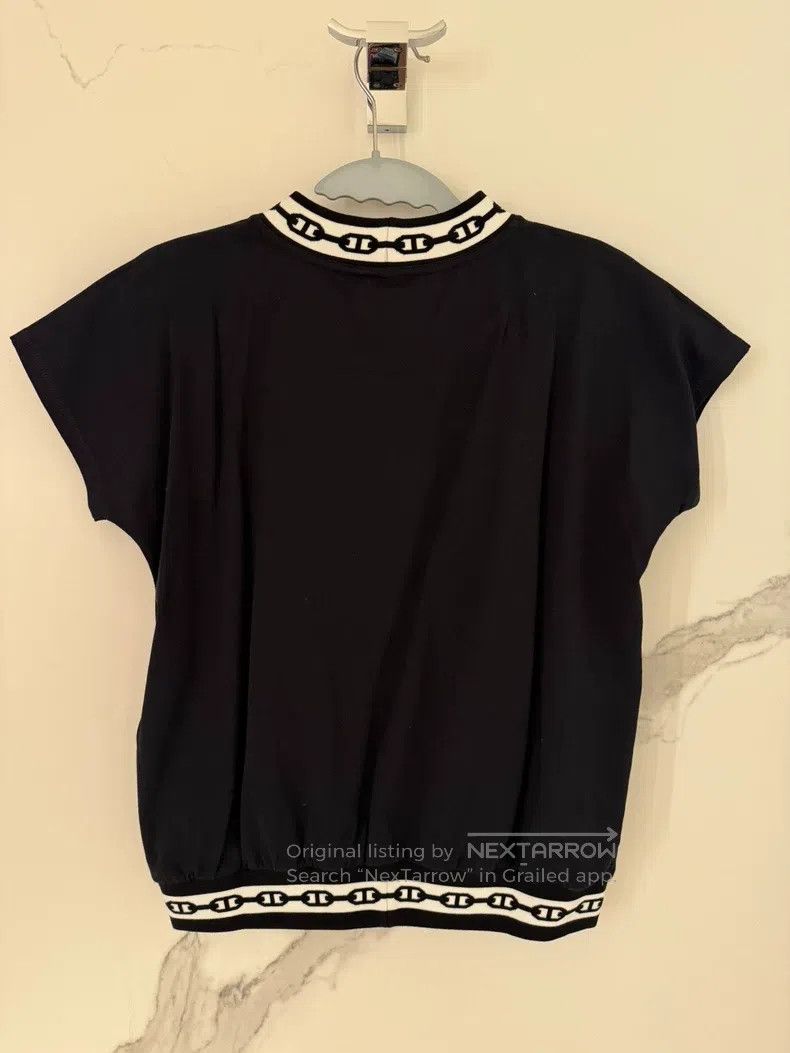 Hermes Hermes Black short sleeve with pig nose Size XS / US 0-2 / IT 36-38 - 2 Thumbnail