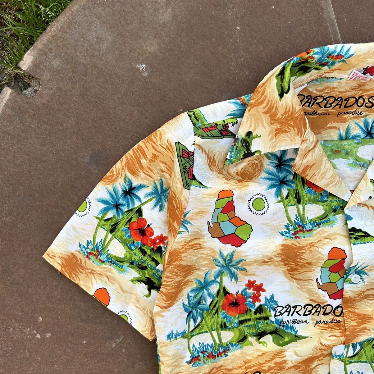 Hypebeast Vintage Crazy Shirts Hawaiian Size S Button Up Barbados Size US S / EU 44-46 / 1 - 4 Thumbnail