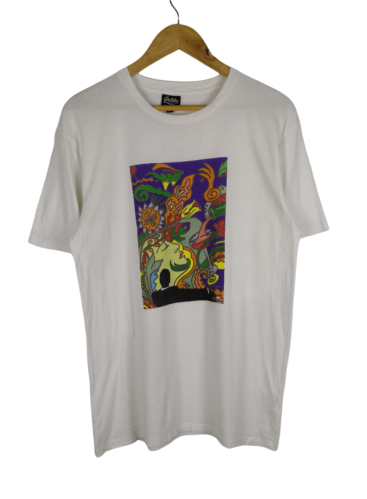 Vintage Vintage 90s Golden Goods T-Shirt Mad Men Art Size US M / EU 48-50 / 2 - 1 Thumbnail