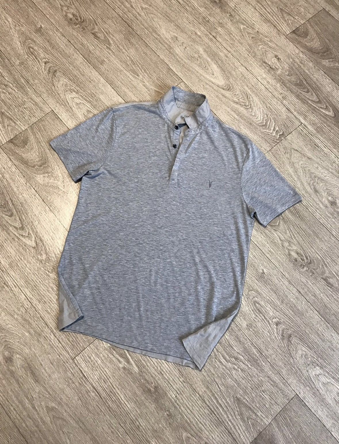 Pre-owned Allsaints X Vintage Allsaints Polo In Grey