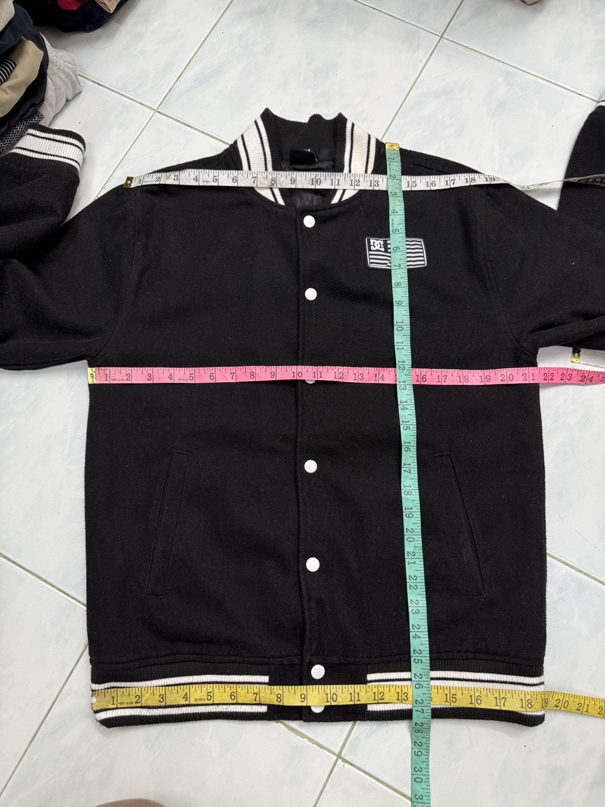 DC 🔥🔥🔥ARCHIVE DC SHOES VARSITY JACKET Size US M / EU 48-50 / 2 - 12 Thumbnail