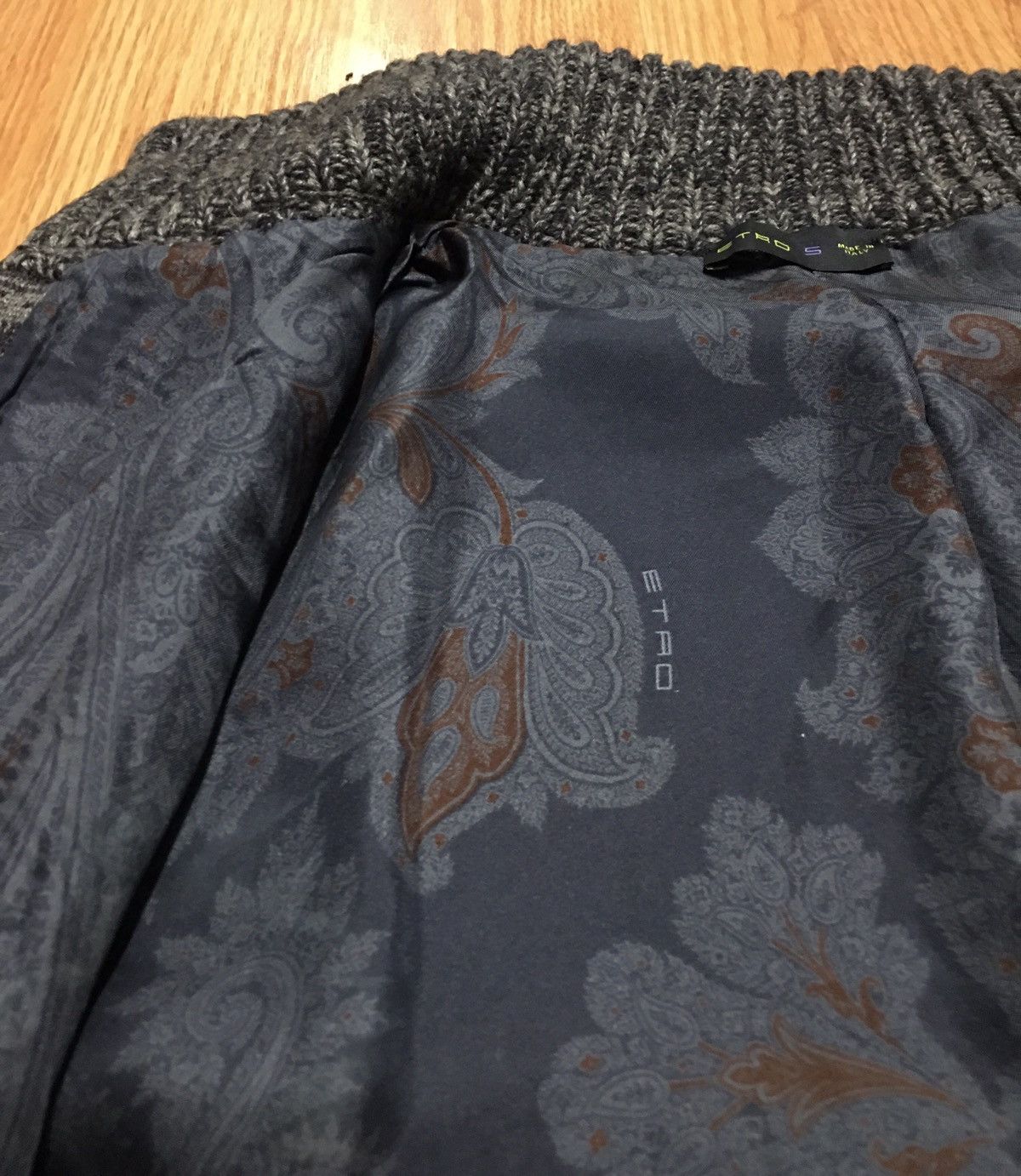 Etro ETRO Milano Cashmere Wool Silk Knit Cardigan Sweater Size S Size US S / EU 44-46 / 1 - 7 Thumbnail