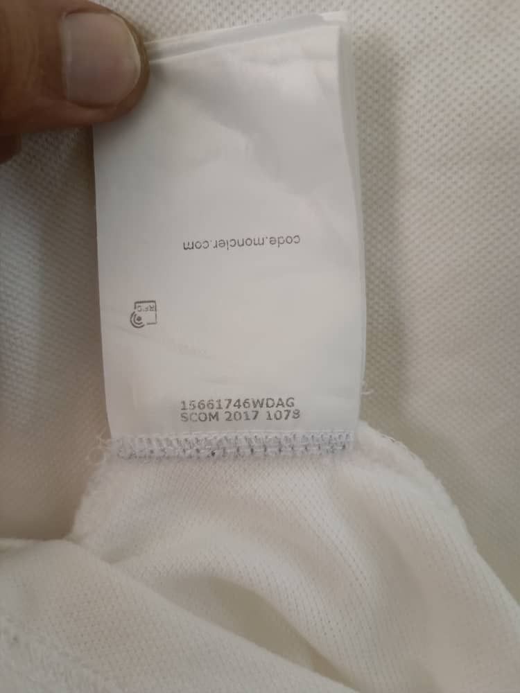 Moncler ♦️Moncler Big Logo Polo T Shirt Size S / US 4 / IT 40 - 12 Thumbnail