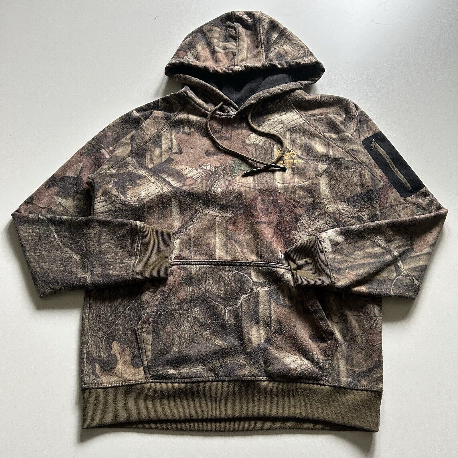 Realtree Vintage 2000s Real Tree Camouflage Pullover Hoodie Large Size US L / EU 52-54 / 3 - 1 Thumbnail
