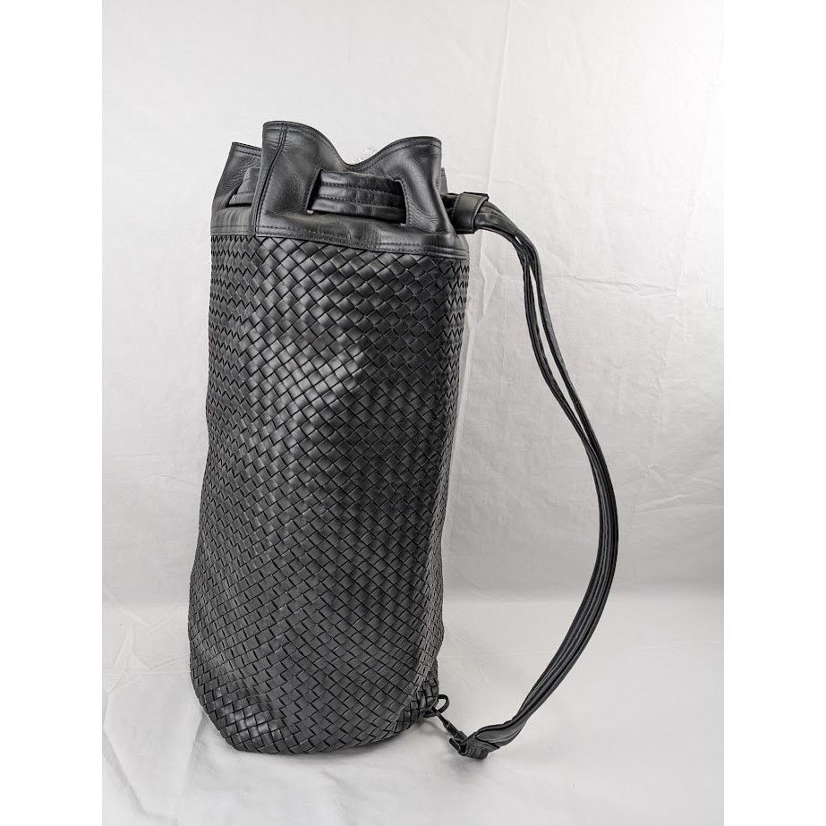 Bottega Veneta o1rshd1 Size: OS / Intrecciato Duffle Bag in Black Size ONE SIZE - 8 Thumbnail