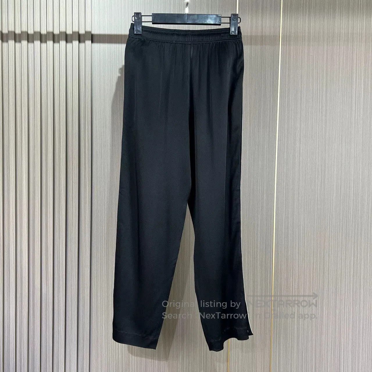 Saint Laurent Paris Saint Laurent Embroidered Acetate Long Pants. Size US 36 / EU 52 - 2 Thumbnail