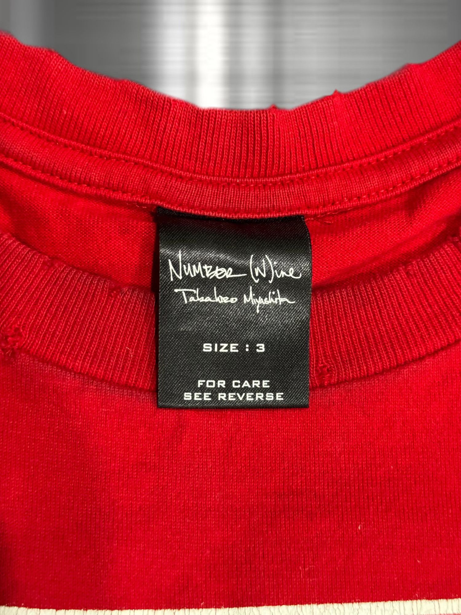 Number (N)ine Number (N)ine SS06 "Charles Manson" Skull distressed Tee Size US L / EU 52-54 / 3 - 4 Thumbnail