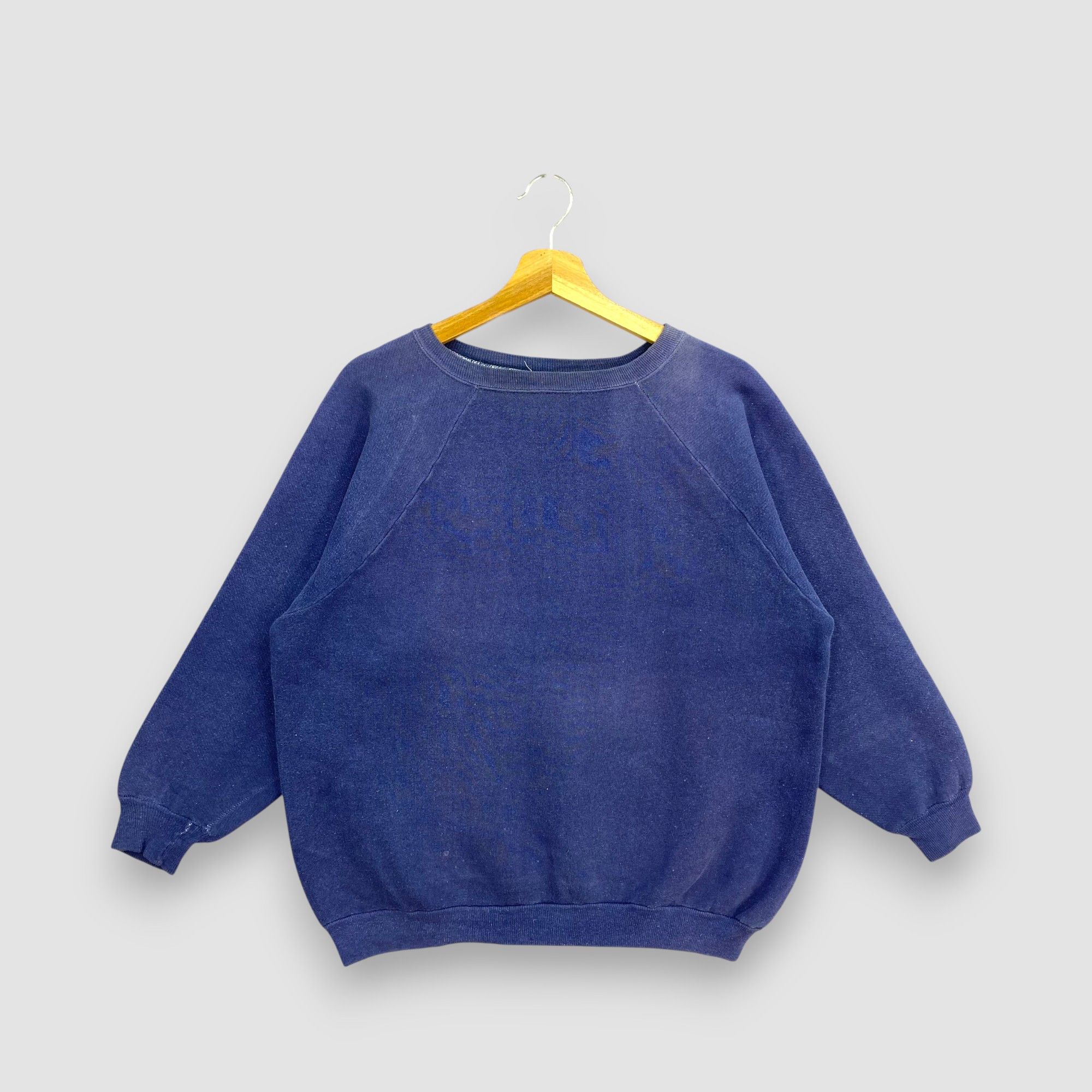 Vintage Vintage 70s Unbranded Pullover Sweater Raglan Sleeves Size US M / EU 48-50 / 2 - 1 Thumbnail