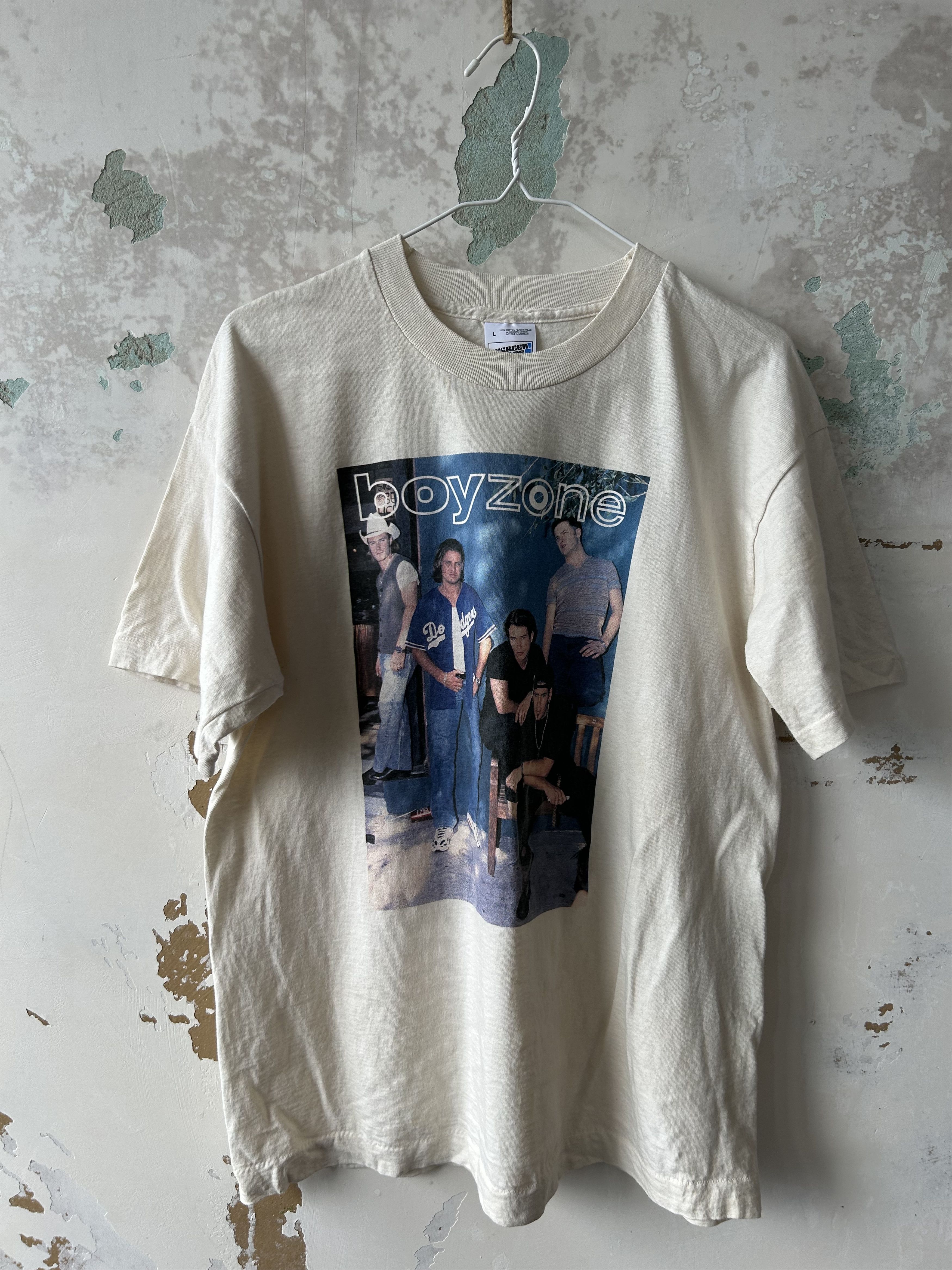 Band Tees Boyzone rock T-shirt band tee shirt Size US L / EU 52-54 / 3 - 1 Thumbnail