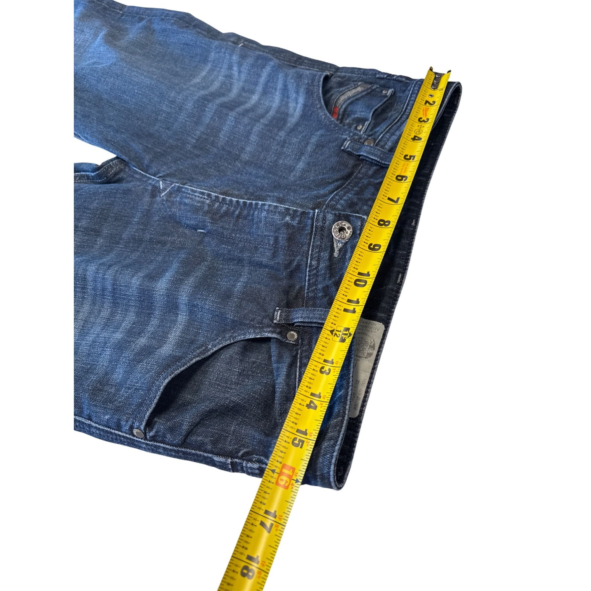 Diesel Diesel Krayver Mens Blue Denim Jeans Size 29x32 SKU 7002 Size US 29 - 8 Thumbnail