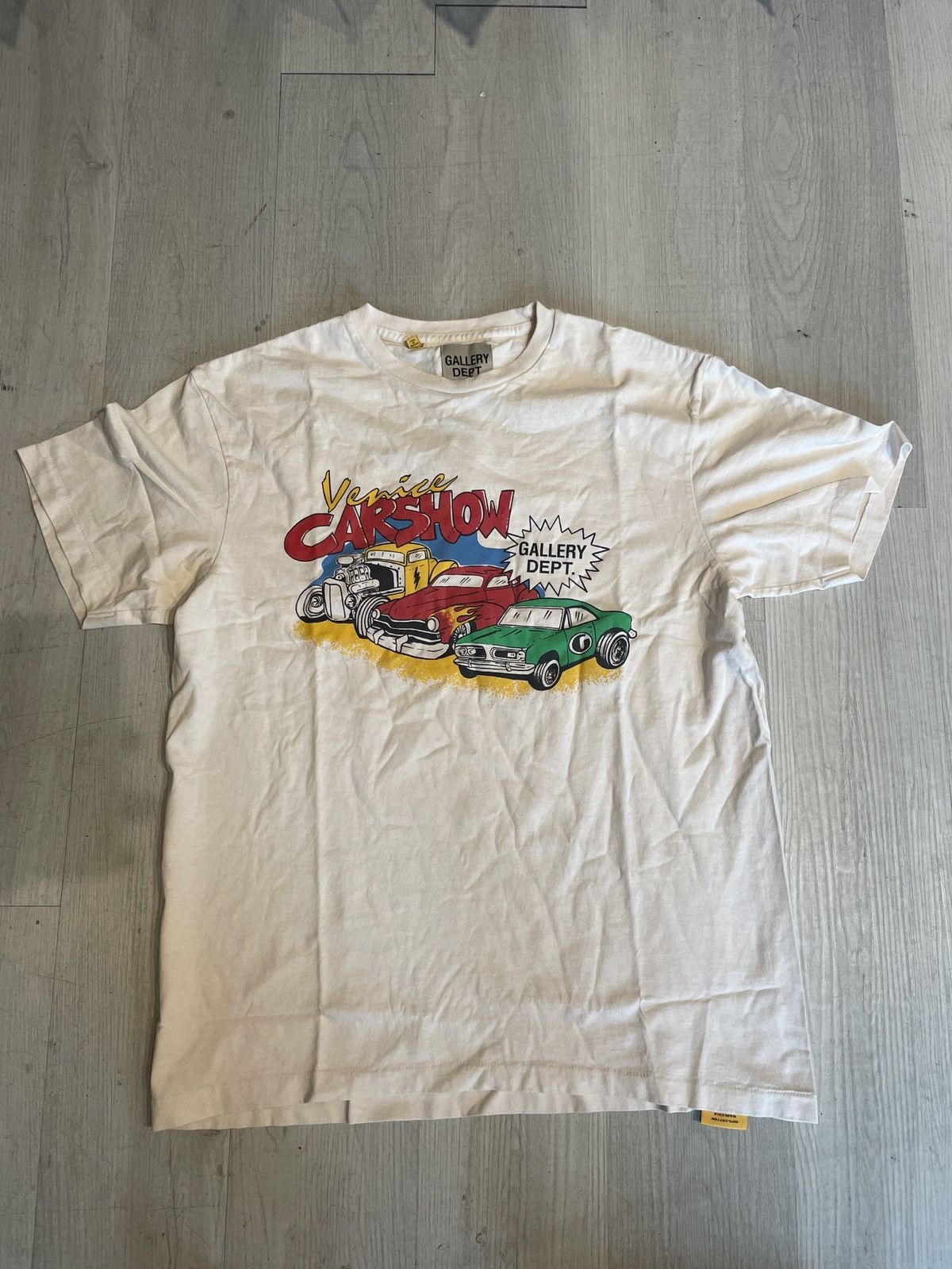 GALLERY DEPT. 限定 Quantum Tシャツ L ホワイト USA Gallery Dept Quantum T shirt White, Men's Fashion, Tops