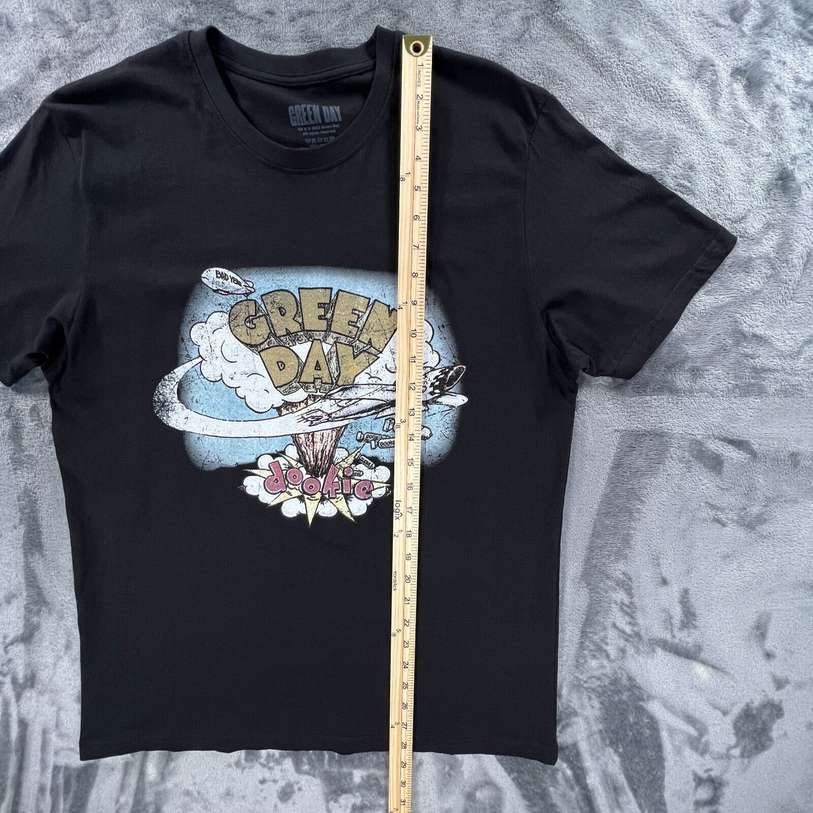 Other Green Day T Shirt Men M Black Dookie Album Cover Graphic Pri Size US M / EU 48-50 / 2 - 6 Thumbnail