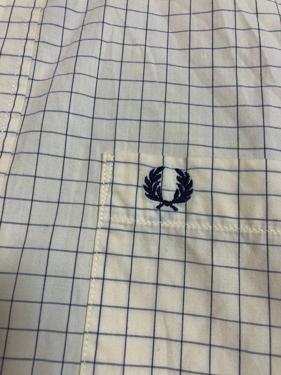 Fred Perry FRED PERRY Men's checked short sleeved Casual Size US XL / EU 56 / 4 - 6 Thumbnail