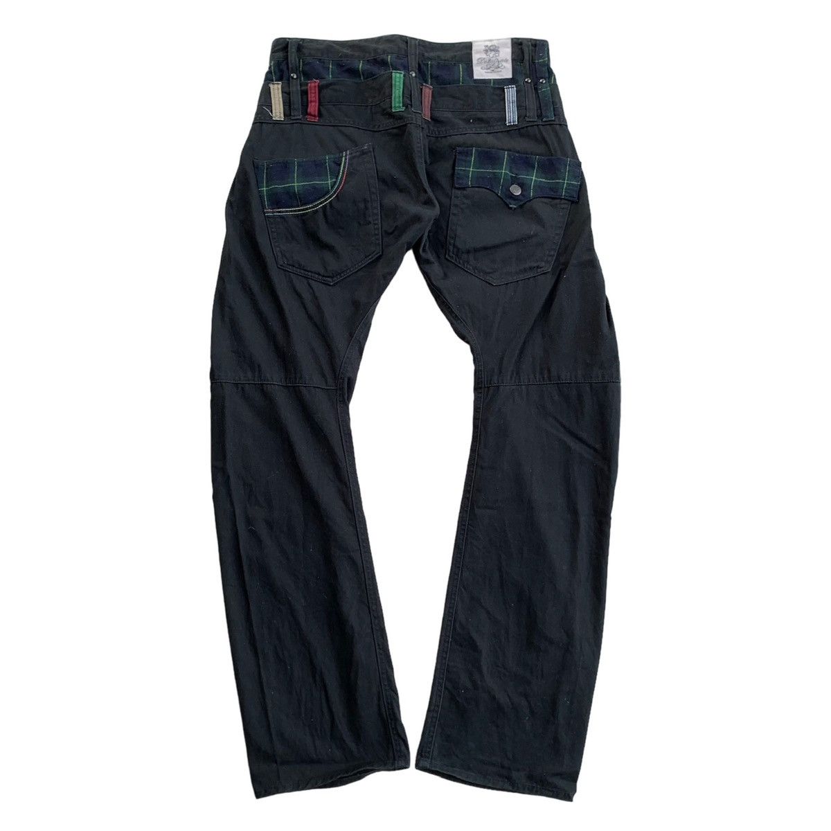 Japanese Brand 2000s Japanese Brand Dominate Multi Zipper Double Waist Pant Size US 32 / EU 48 - 1 Thumbnail