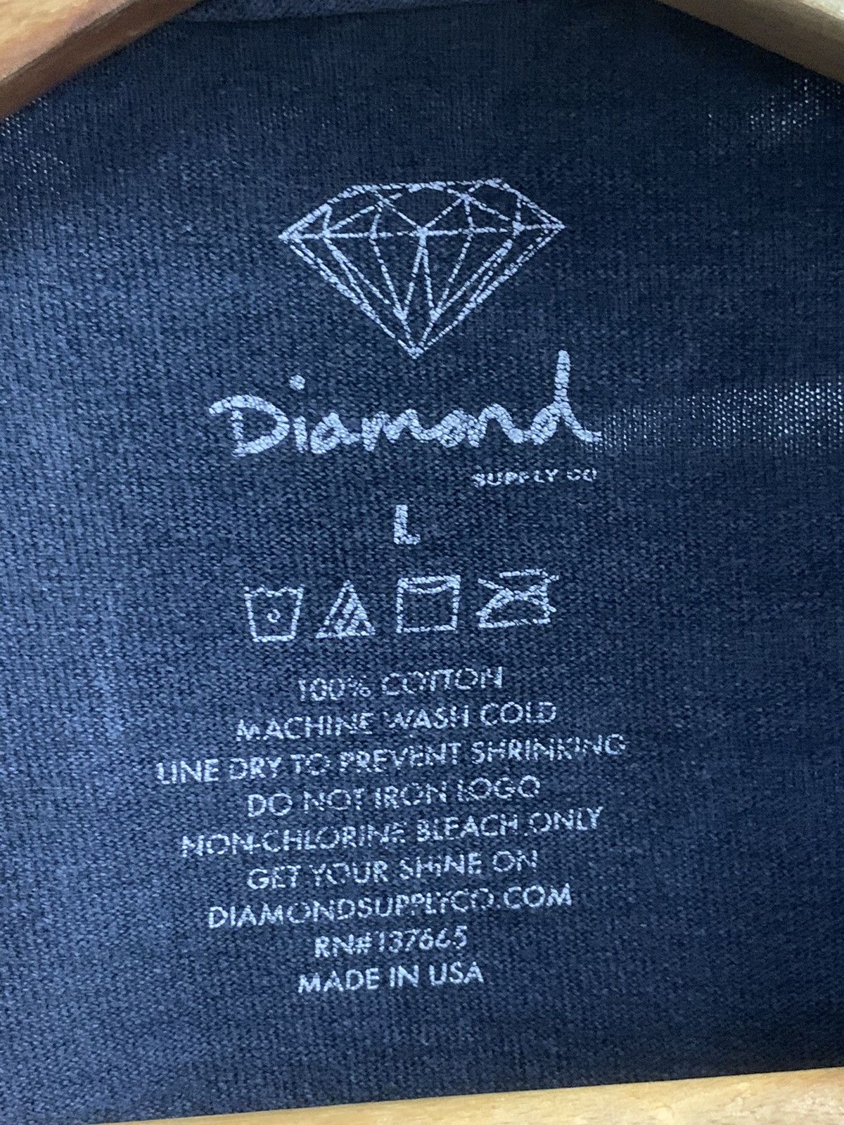 Vintage Vintage Diamond supply logo t-shirt Size US L / EU 52-54 / 3 - 9 Thumbnail
