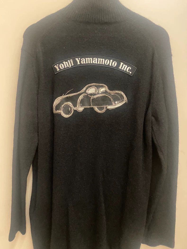 Yohji Yamamoto Yohji Yamamoto Inc. Car Print Sweater - dmc Size US M / EU 48-50 / 2 - 1 Thumbnail