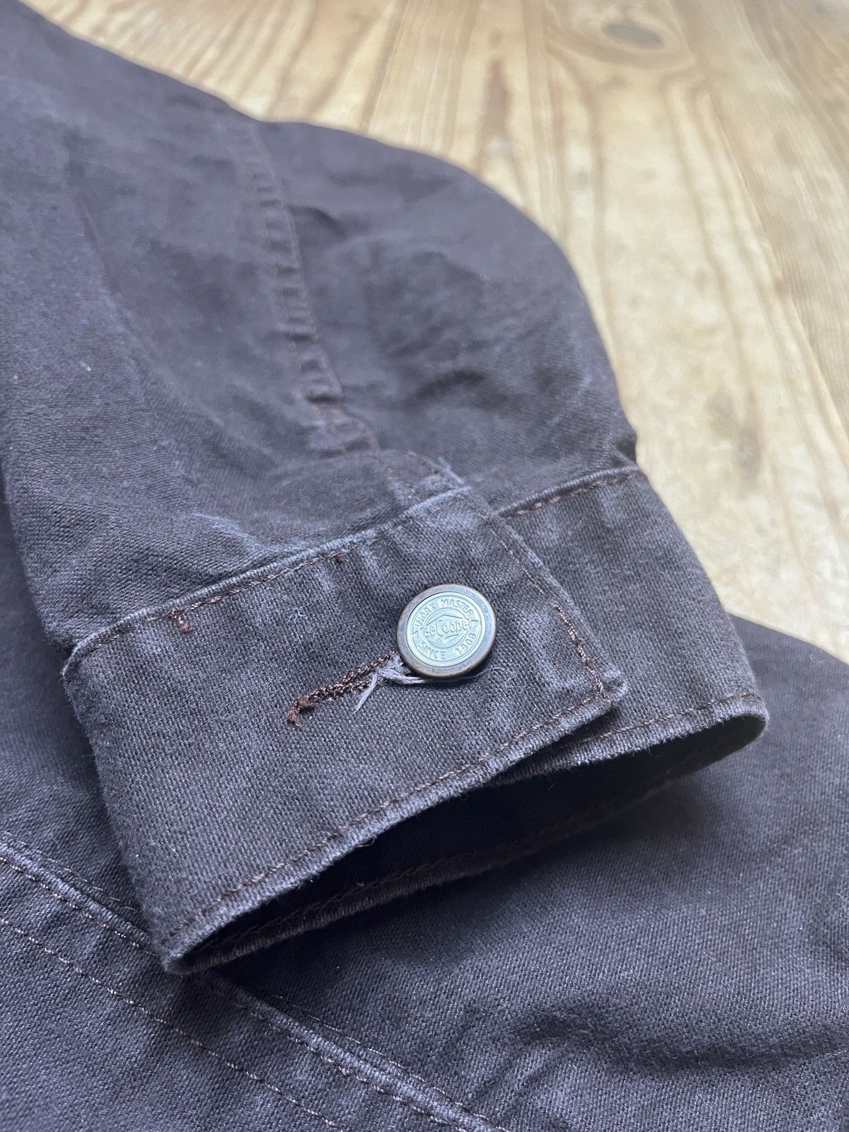 Jean × Vintage Brown Jean Denim Jacket Lee Cooper Size US XXL / EU 58 / 5 - 4 Thumbnail