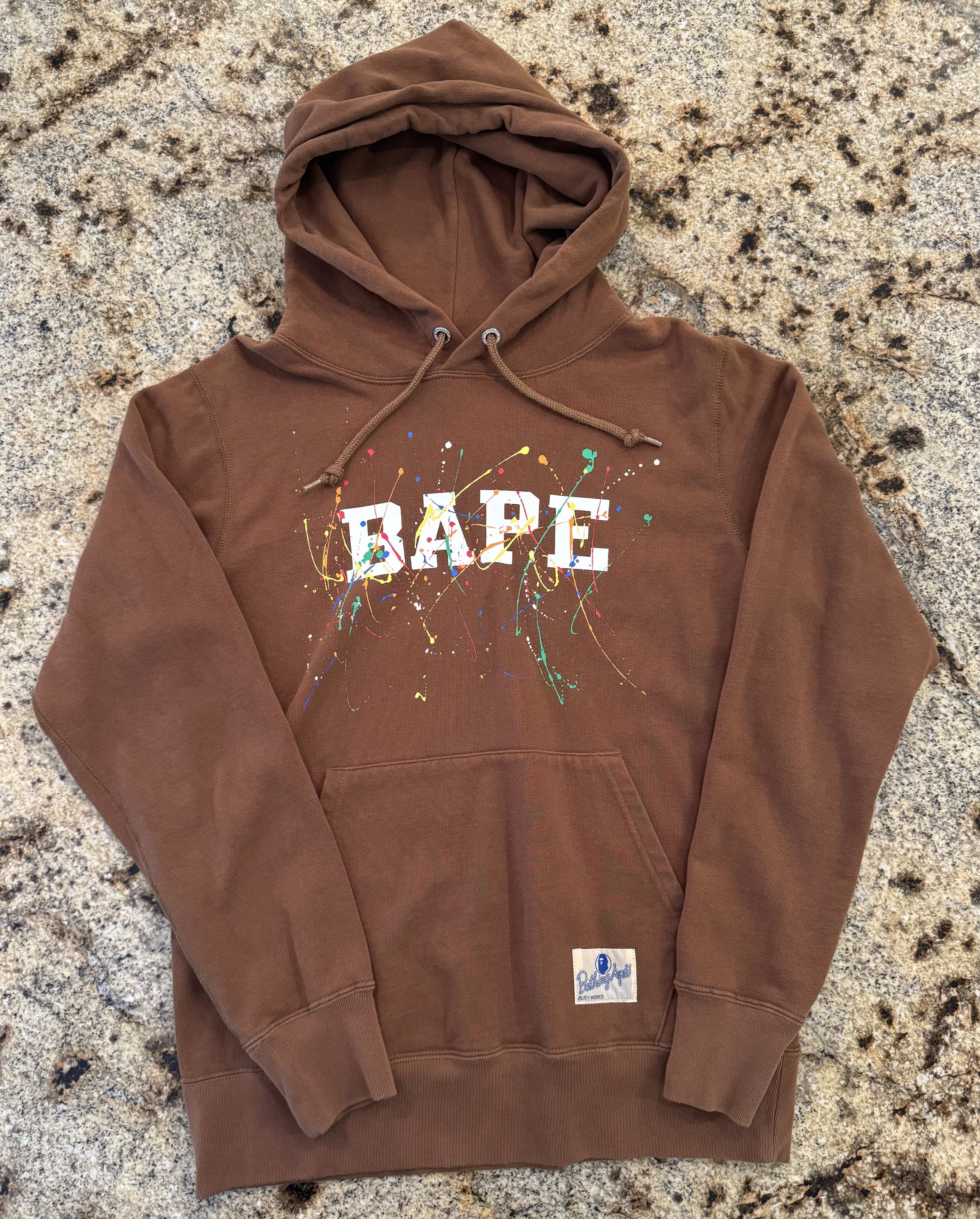 BAPE Paint Splatter Hoodie