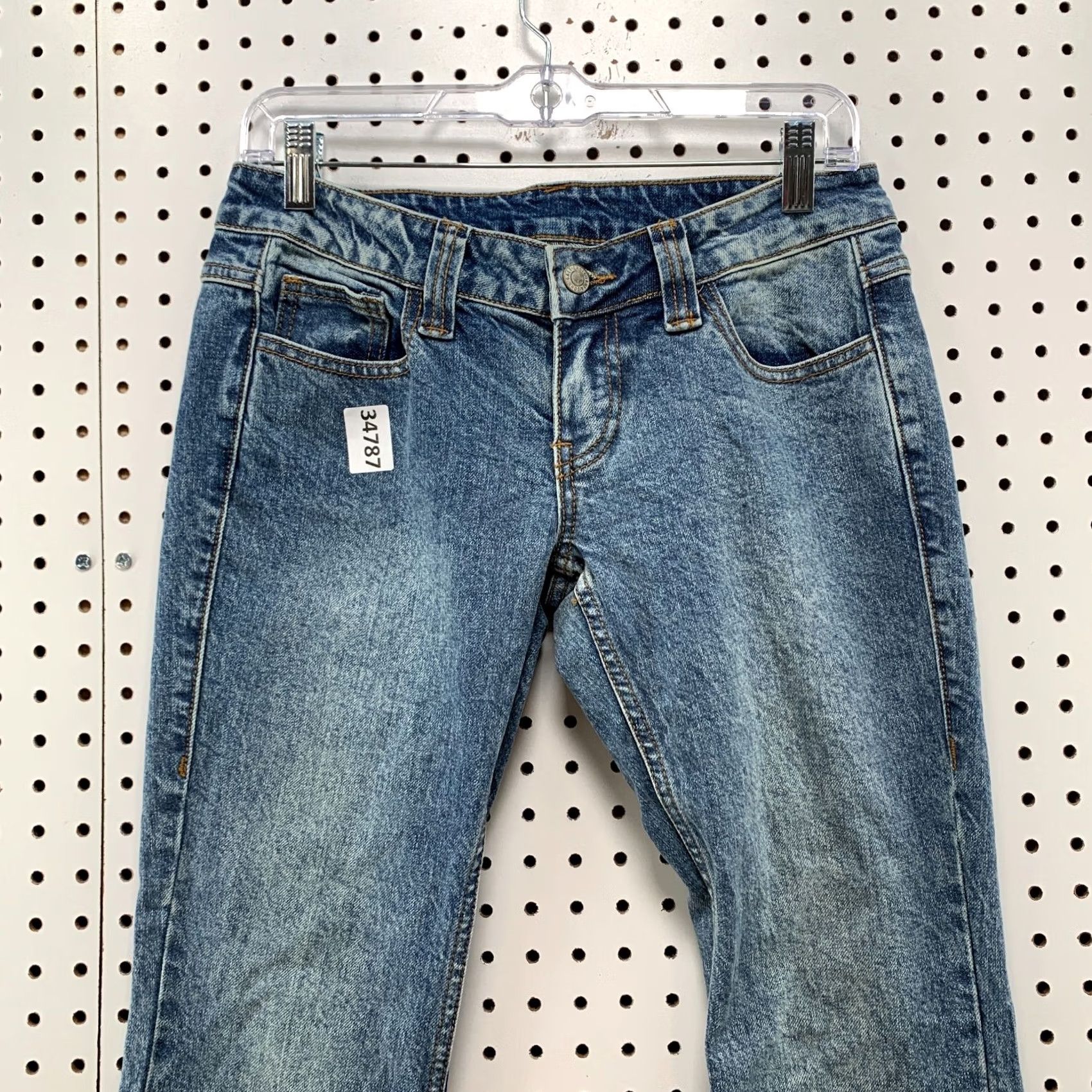 Denime J.Galt Jeans Womens Small Light Wash Boot Cut Blue Denim 29x30 Size 28" / US 6 / IT 42 - 6 Thumbnail