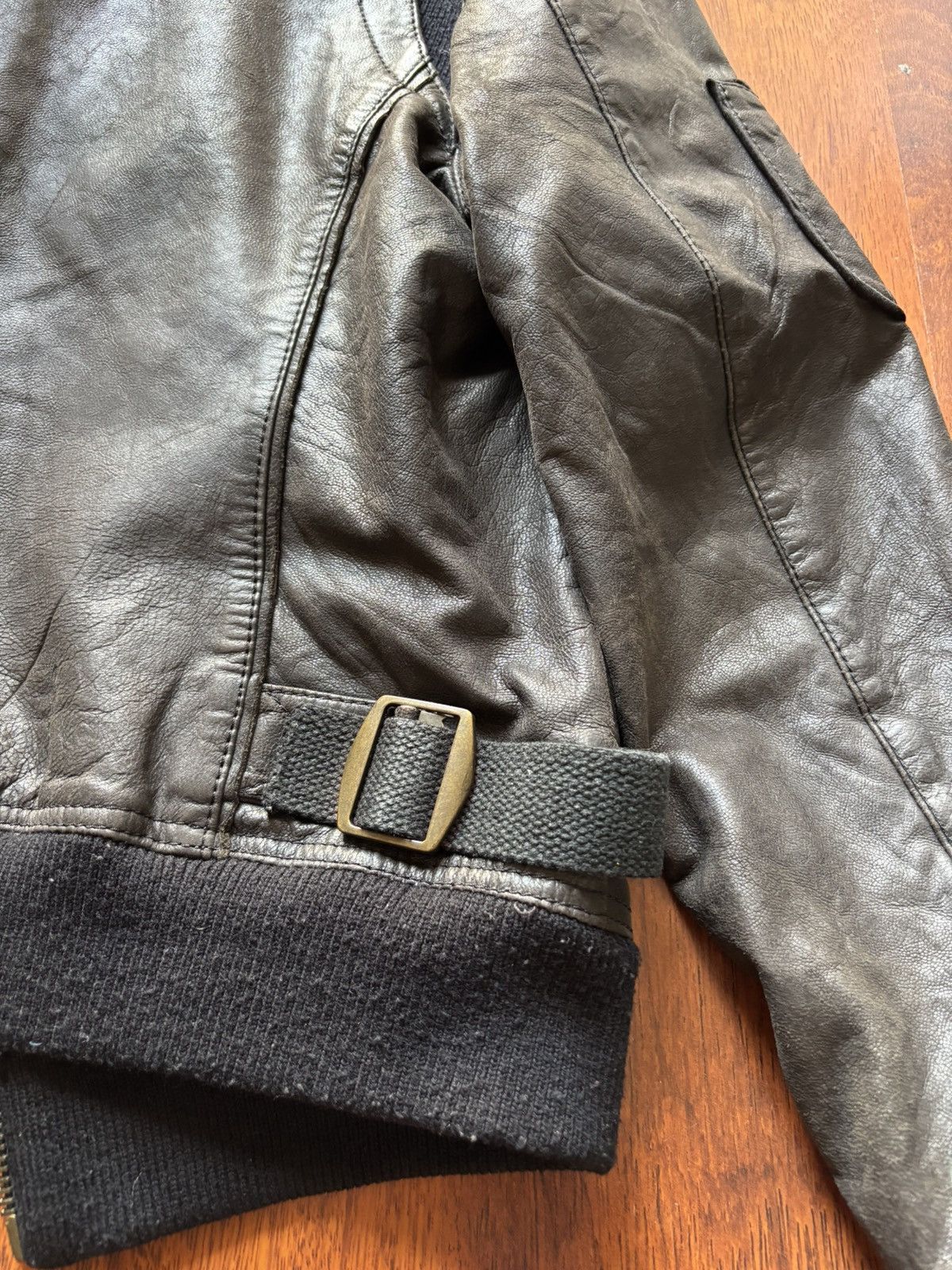 Dolce & Gabbana Dolce Gabbana 2000’s leather cargo jacket Size US M / EU 48-50 / 2 - 8 Thumbnail