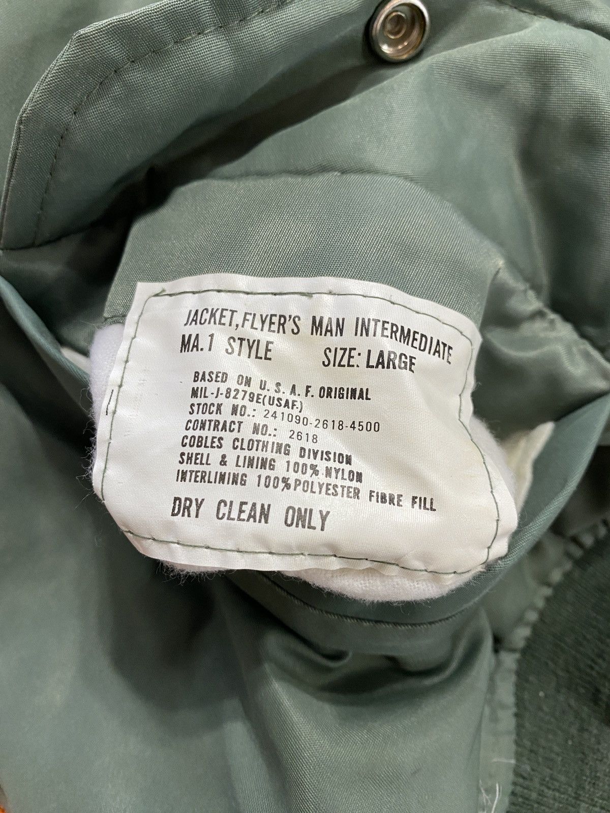 Other Vintage 90s Reversible bomber MA1 Military jacket Flayers Size US M / EU 48-50 / 2 - 4 Thumbnail