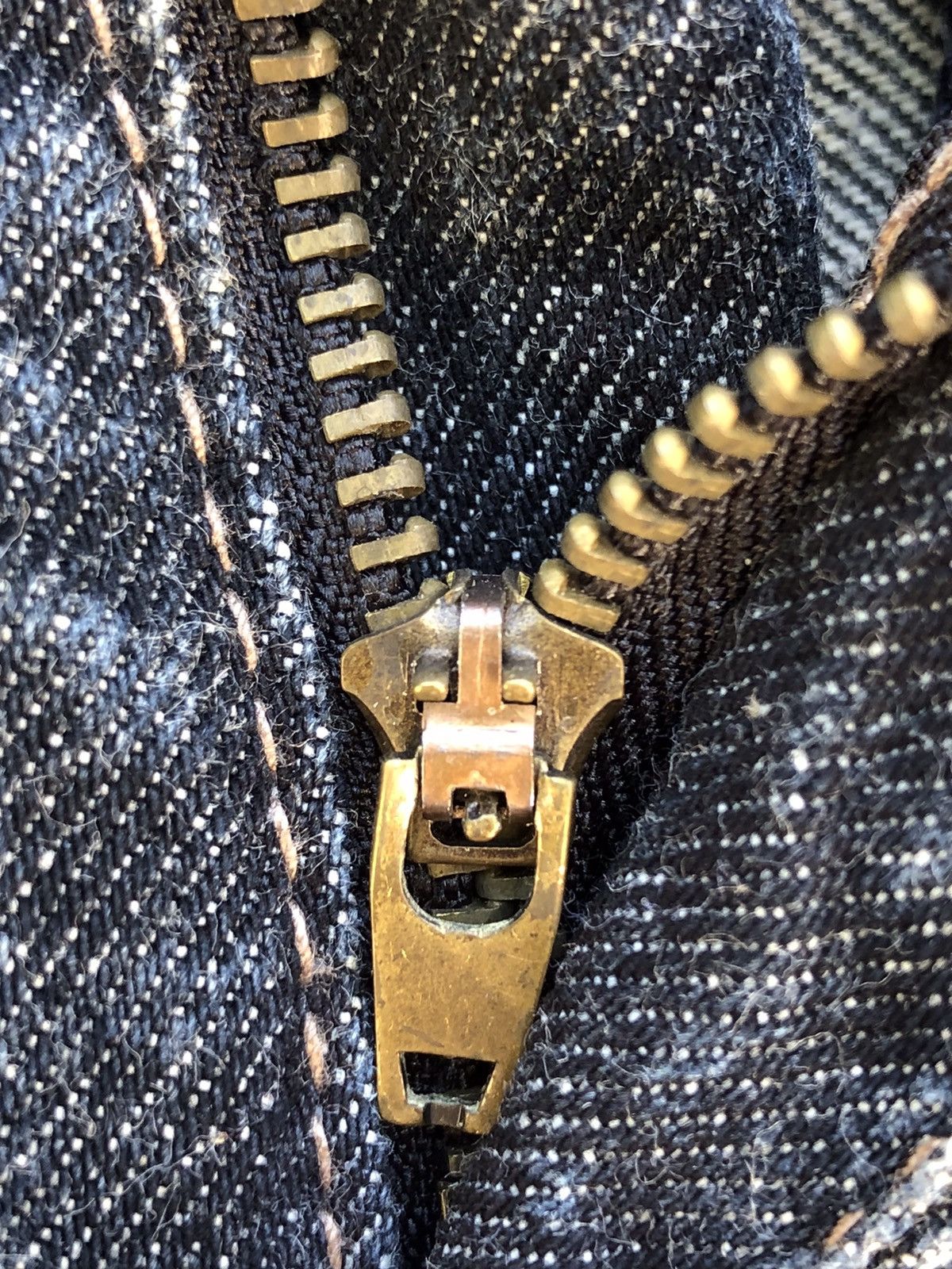 Japanese Brand Hama Skull Swarowski Logo Style Baggy Jeans Size US 36 / EU 52 - 11 Thumbnail