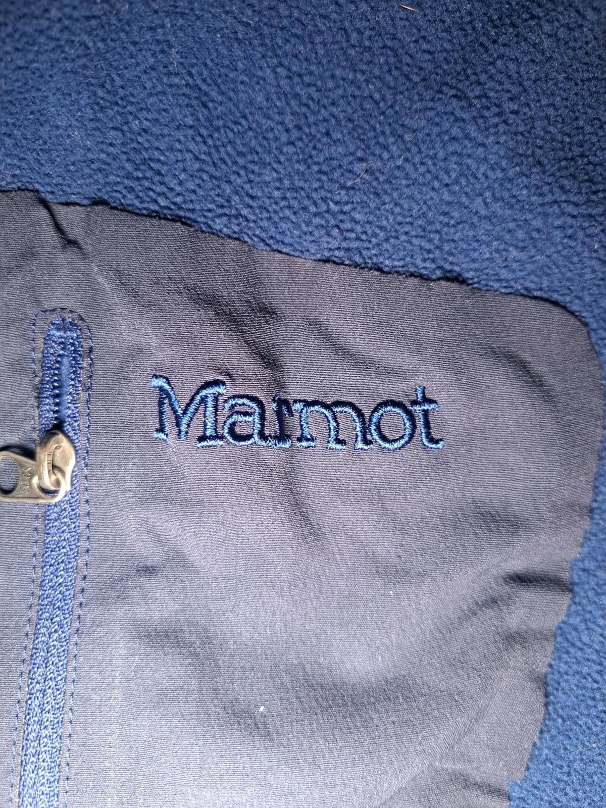 Marmot Marmot Fleece Vest Mens Large Blue Full Zip Polartec Size US L / EU 52-54 / 3 - 3 Thumbnail