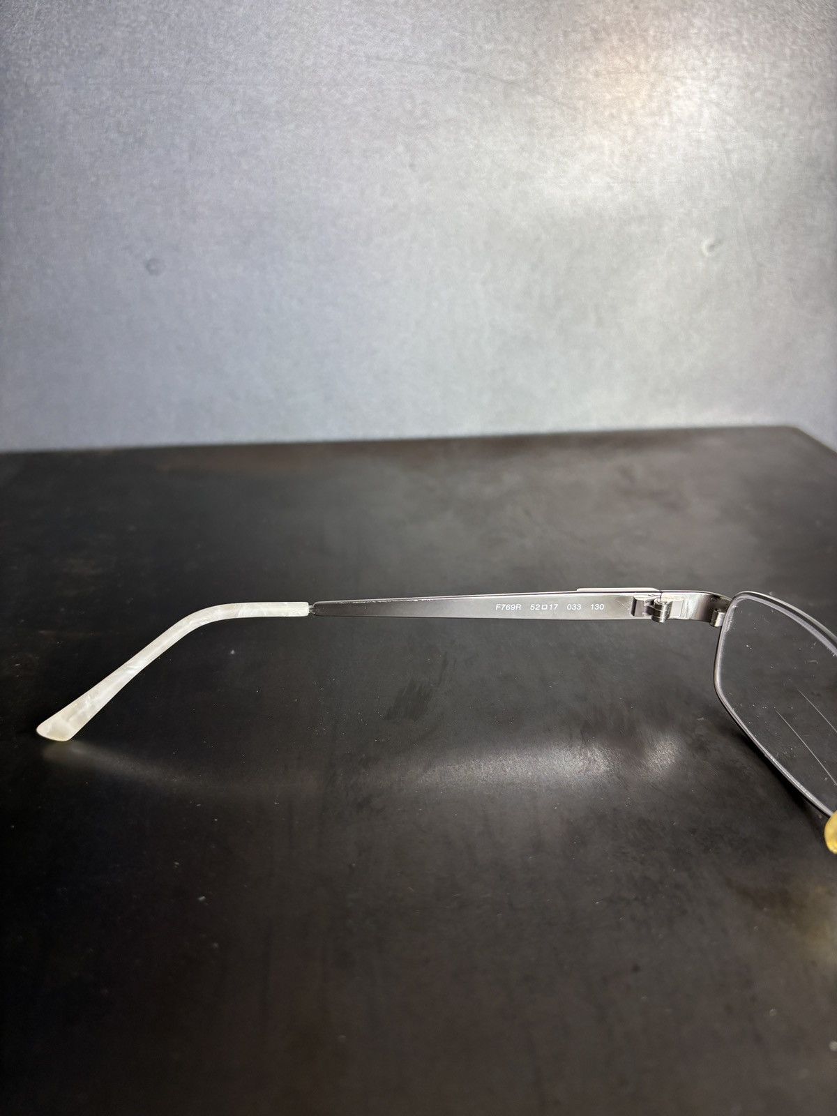 Fendi Vintage Fendi Glasses with Case Chrome Metal F769R Jewel Size ONE SIZE - 15 Thumbnail