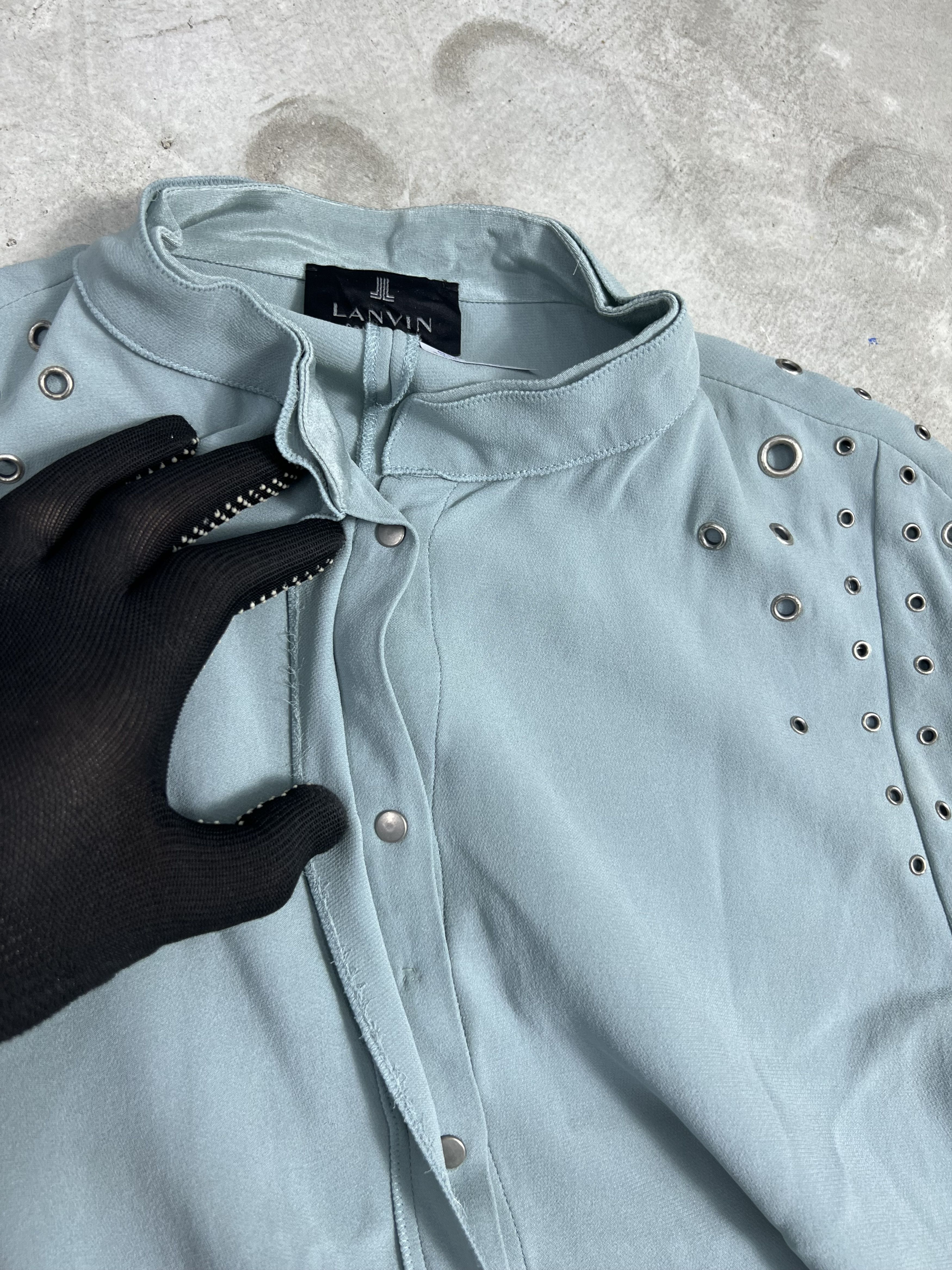 Lanvin Lanvin Collection Button Up Shirt GTMPT214 Size S / US 4 / IT 40 - 6 Thumbnail