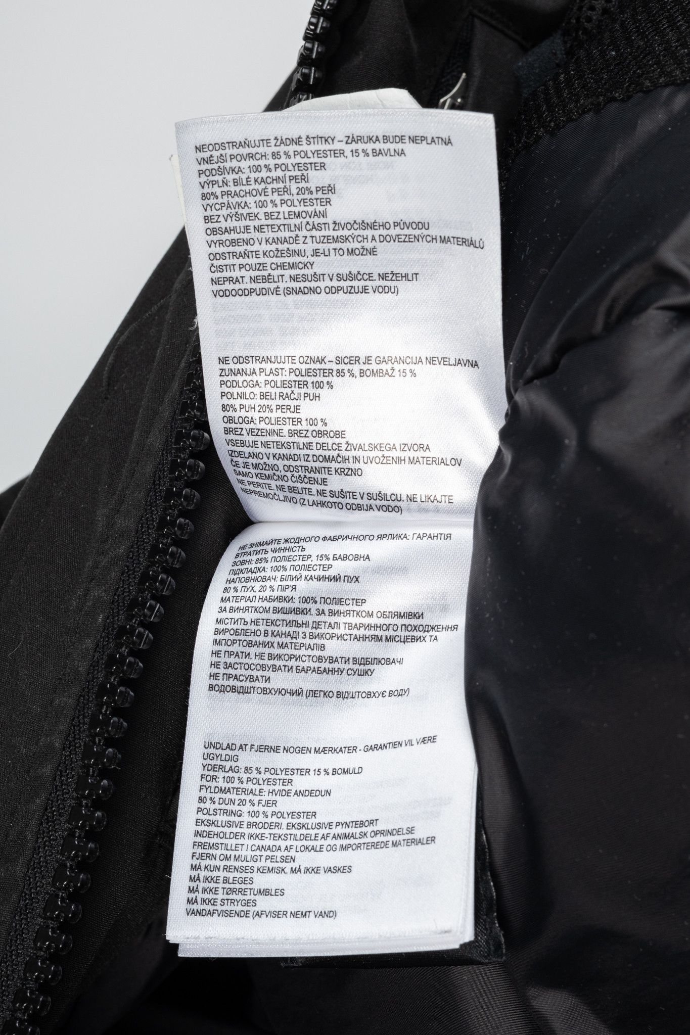 Canada Goose Canada Goose Black Label Macculloch Black Zip Parka Size US M / EU 48-50 / 2 - 18 Thumbnail