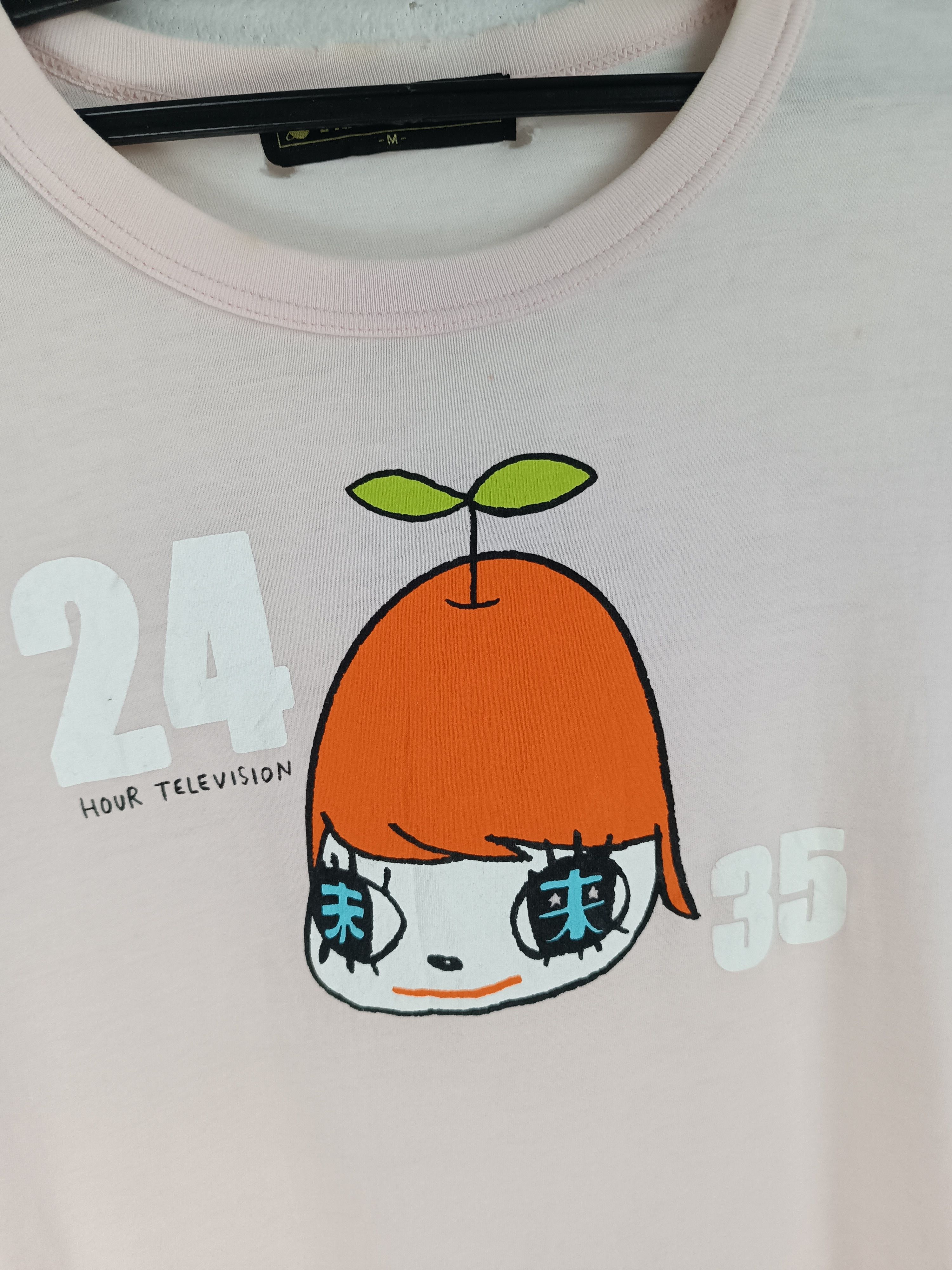 Japanese Brand THRASHED FADED VINTAGE 90'S 24 HOUR TELEVISION VERY RARE Size US M / EU 48-50 / 2 - 8 Thumbnail