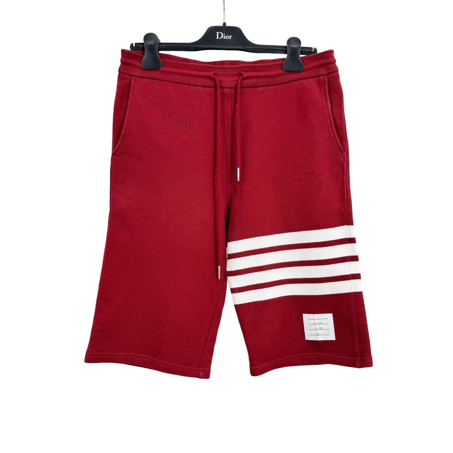 Thom Browne Thom Browne 4-Bar Stripe Knit Shorts Size 2 Size US 32 / EU 48 - 1 Thumbnail