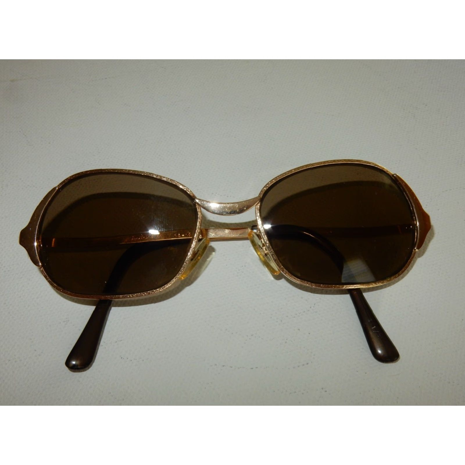 Vintage VINTAGE Tant-L-Eyes Gold Sunglasses Women France 50[]19 Size ONE SIZE - 6 Thumbnail