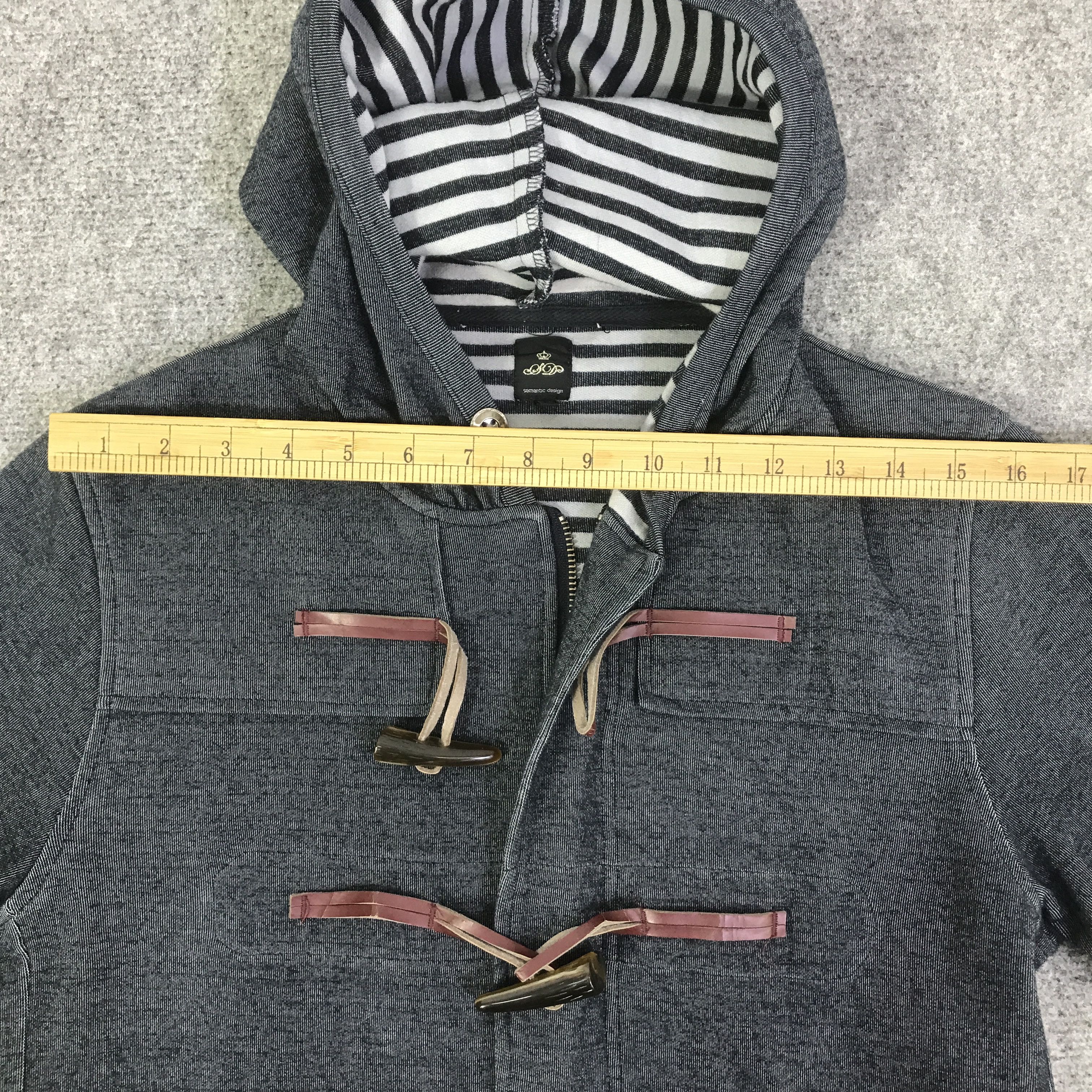 semanticdesign semantic design hoodie zip up jacket K97B16 Size US L / EU 52-54 / 3 - 5 Thumbnail