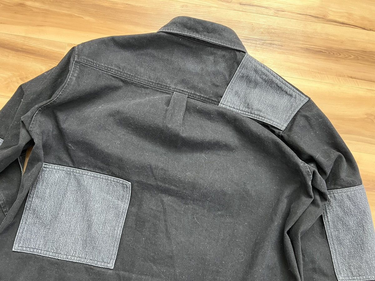 JW Anderson JW Anderson Denim Patchwork Overshirt Black Size US M / EU 48-50 / 2 - 7 Thumbnail