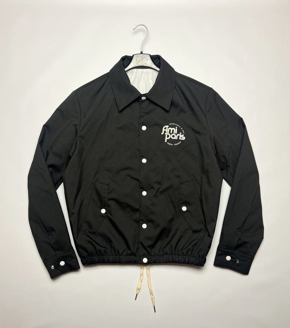 AMI NWT AMI Printed Logo Coach Jacket Size US M / EU 48-50 / 2 - 16 Thumbnail
