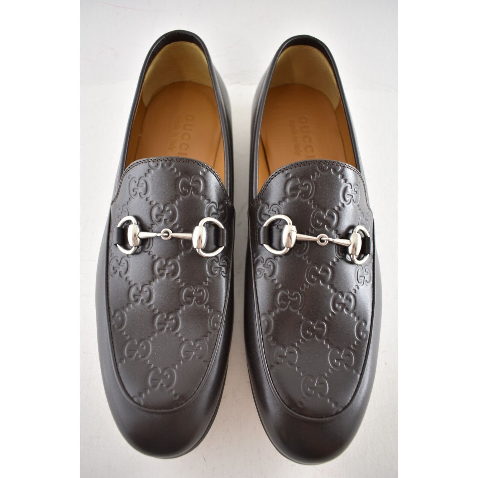 Gucci Gucci Mens Leather Horsebit Loafer Flat G 9.5 US 10.5 Size US 10 / EU 43 - 6 Thumbnail
