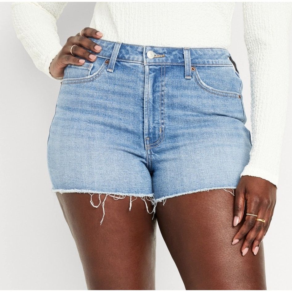 Old Navy Old Navy OG Dana Straight 3" Ins Jean Cut Off Shorts 6 NWT Size 38" / US 16 / IT 52 - 1 Thumbnail