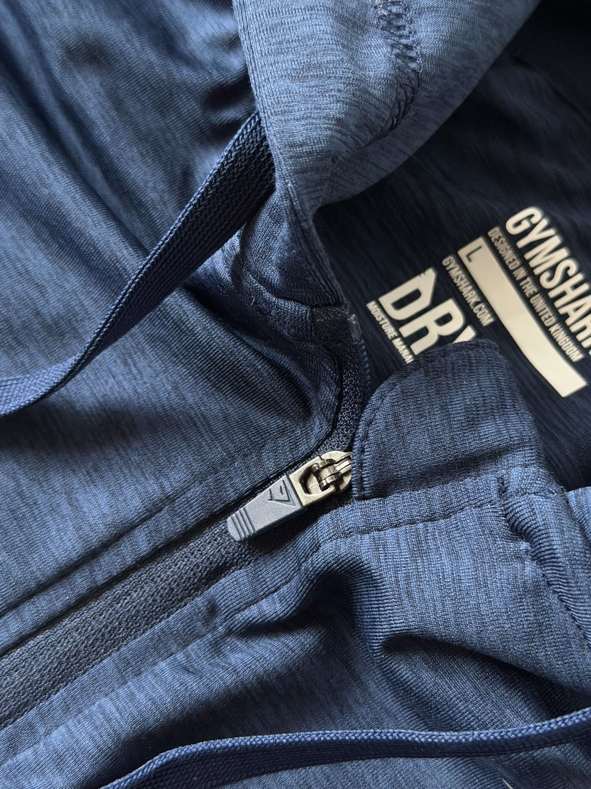 Gymshark Gymshark Dry Onyx David Laid Style Zip Hoodie Size US L / EU 52-54 / 3 - 13 Thumbnail