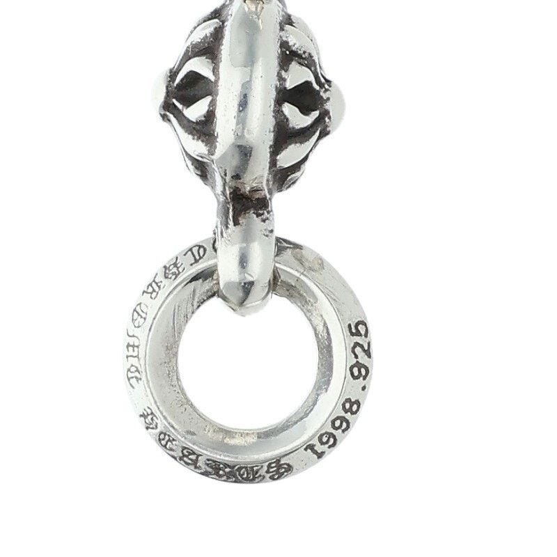 Chrome Hearts Chrome Hearts Silver Tiny Cross Charm Necklace Size ONE SIZE - 3 Thumbnail