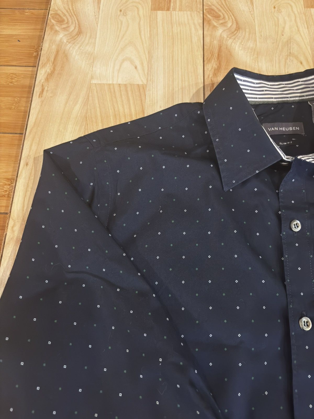 Van Heusen Van Heusen dress shirt.os-272 Size US XS / EU 42 / 0 - 6 Thumbnail