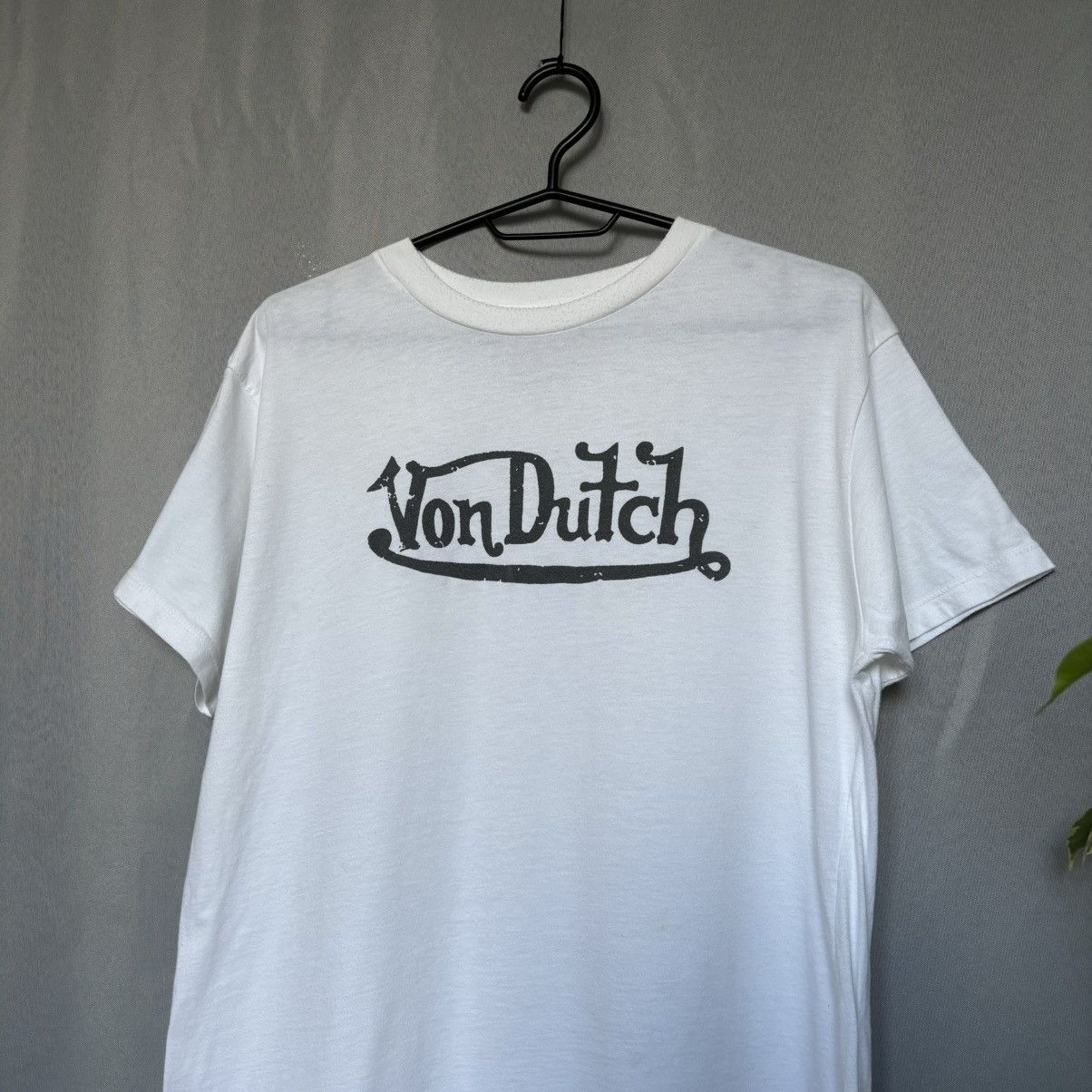 Von Dutch Von Dutch big logo t-shirt white large used USA vintage rare Size US L / EU 52-54 / 3 - 2 Thumbnail