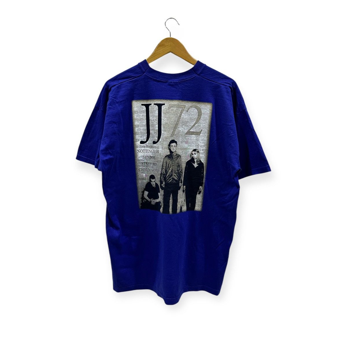 vintage 00s JJ72 spell put big image album promo t-shirts